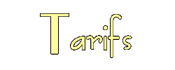 tarifs